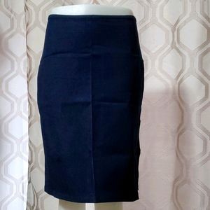 2/$40 BNWOT Stretch knee length denim skirt